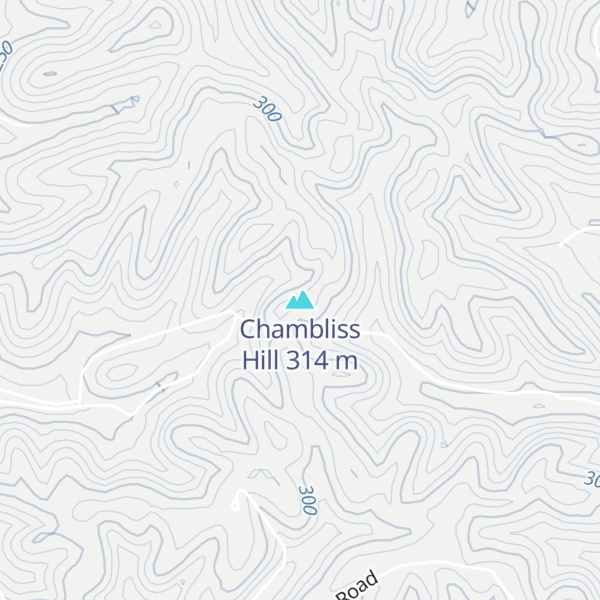 Map of Chambliss Hill