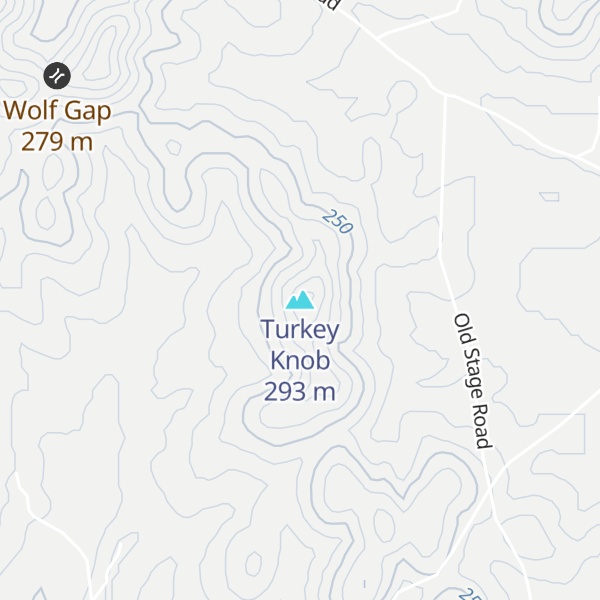Map of Turkey Knob