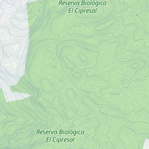 Map of Cerro de La Caña