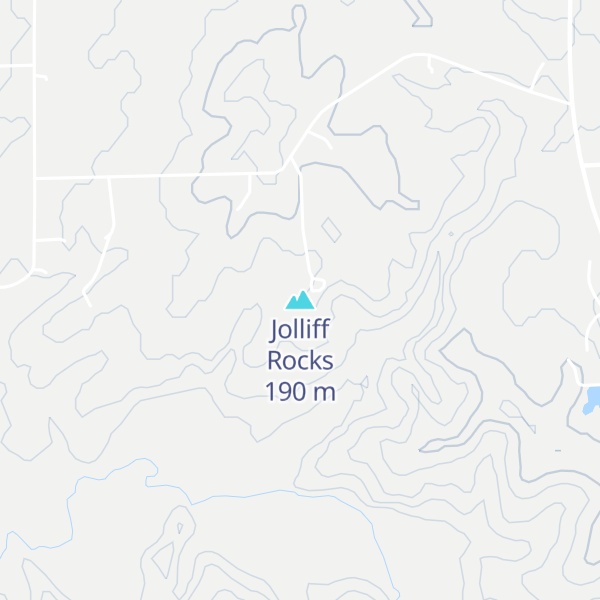 Map of Jolliff Rocks