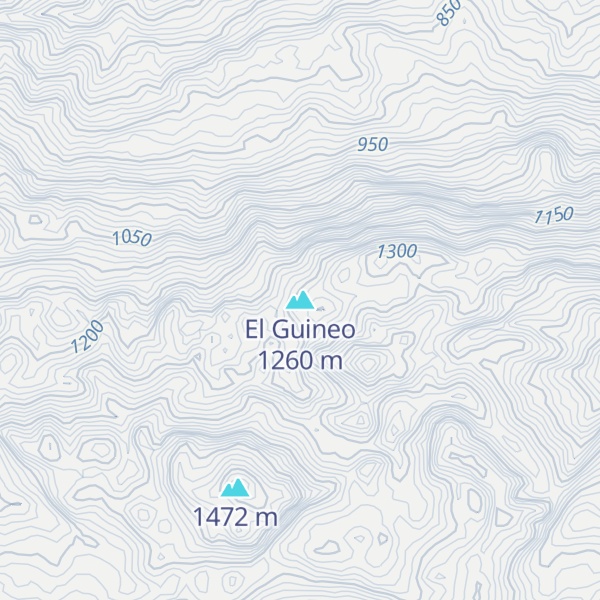 Map of El Guineo