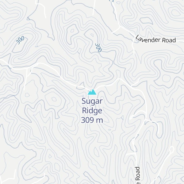 Map of Sugar Ridge