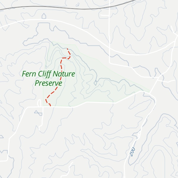 Map of Fern Cliff