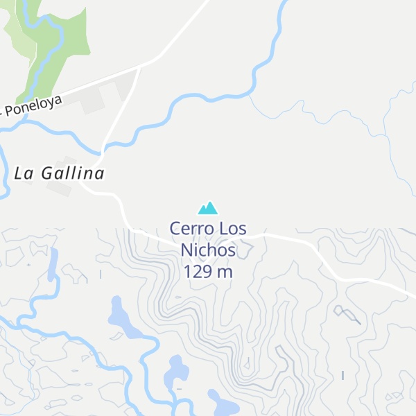 Map of Cerro Los Nichos