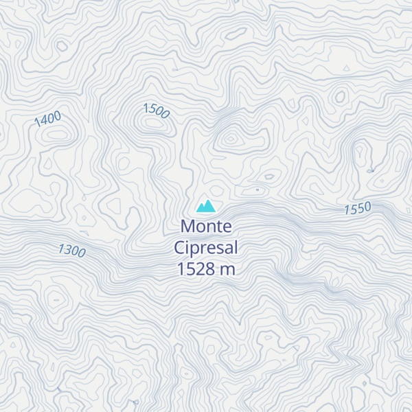 Map of Monte Cipresal