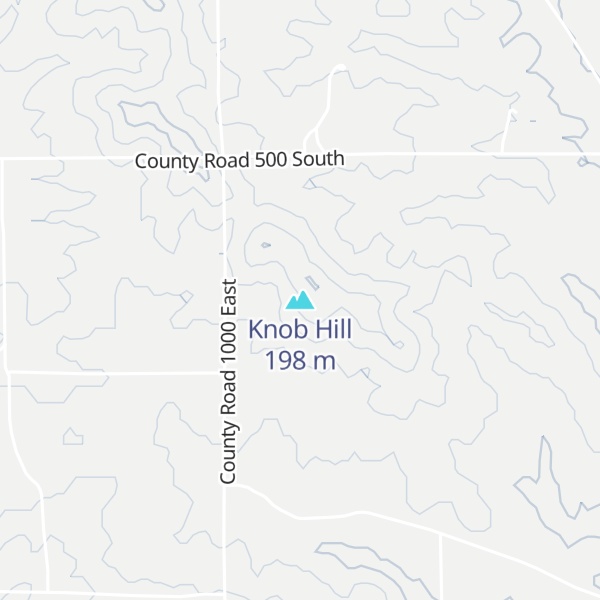 Map of Knob Hill
