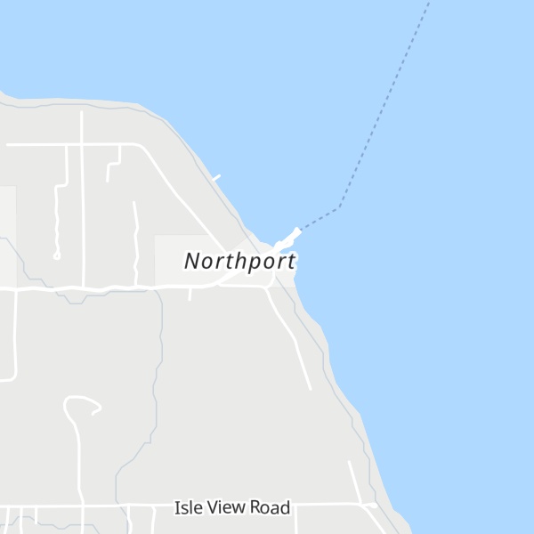 Map of Northport Pier Visitor Center