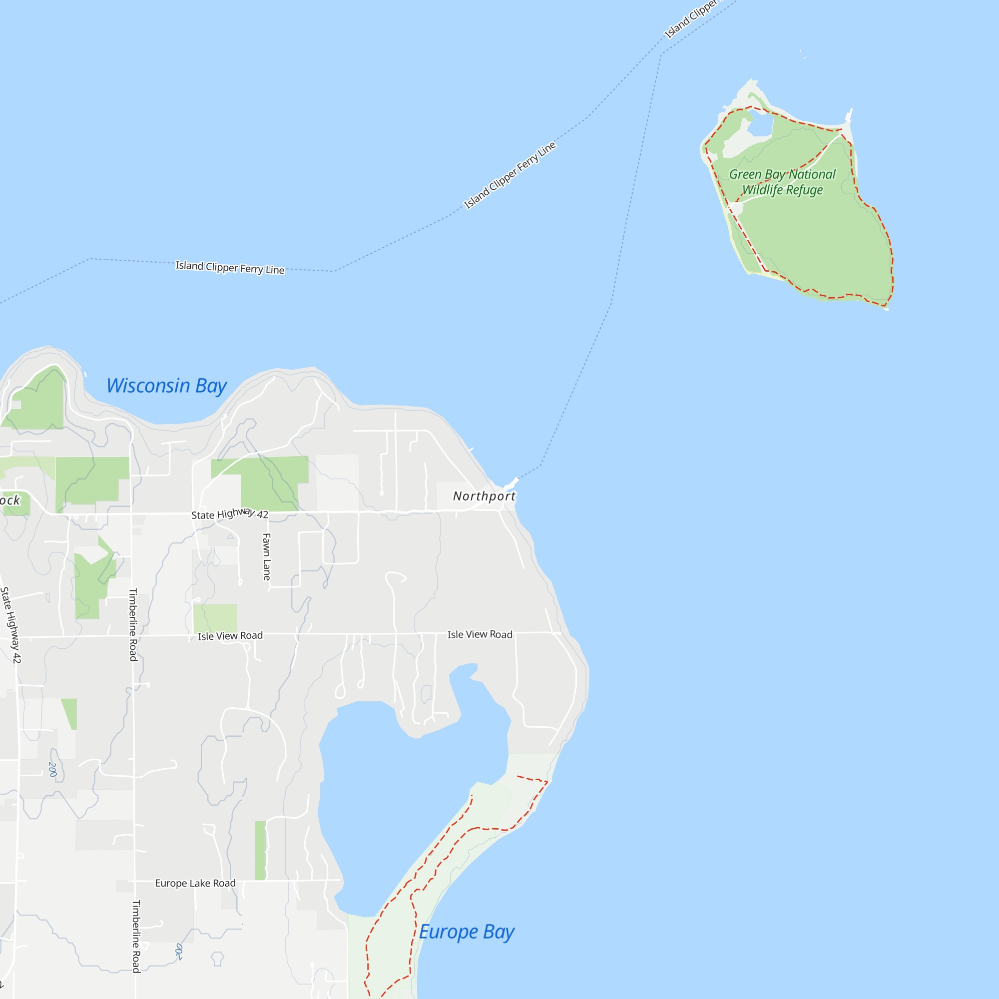Northport Pier Visitor Center map