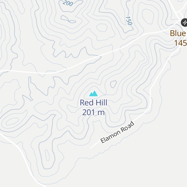 Map of Red Hill
