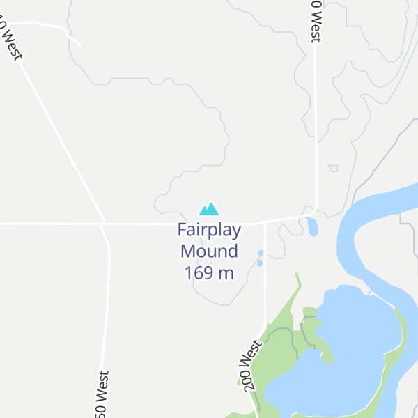 Map of Fairplay Mound
