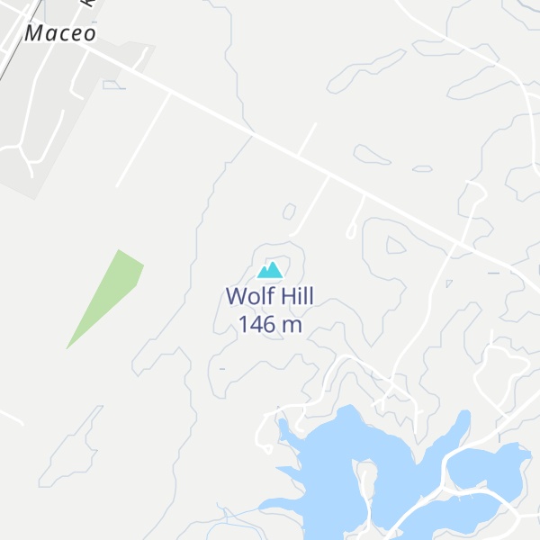Map of Wolf Hill