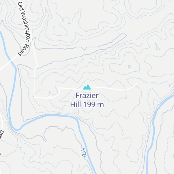 Map of Frazier Hill