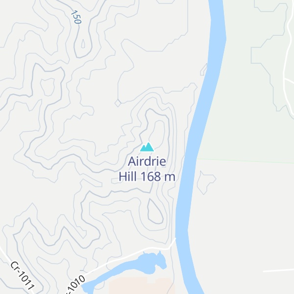 Map of Airdrie Hill