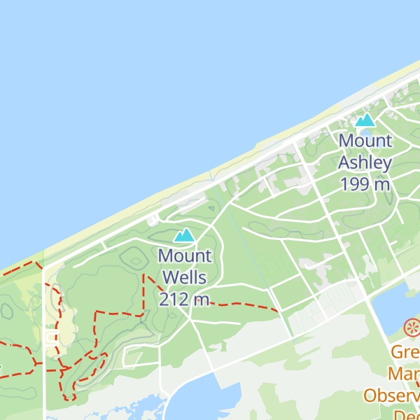 Map of Greens Hill