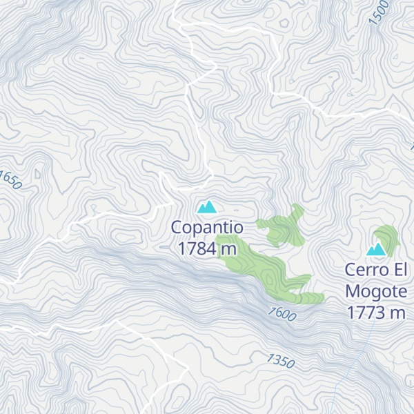 Map of Copantio