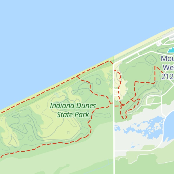 Map of Mount Morse