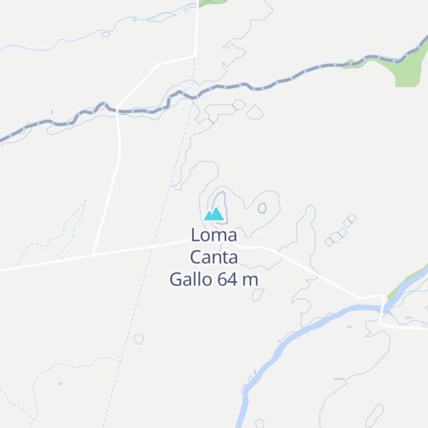 Map of Loma Canta Gallo
