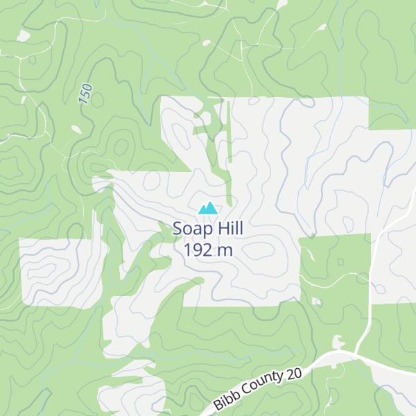 Map of Soap Hill