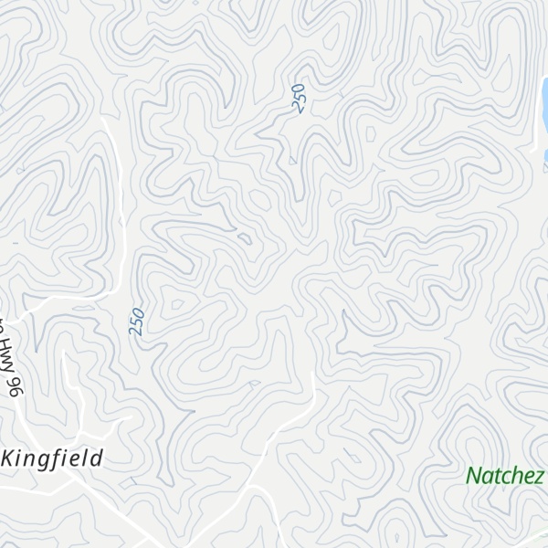 Map of Tom Redford Ridge