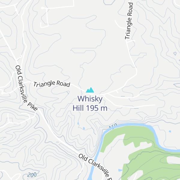 Map of Whisky Hill