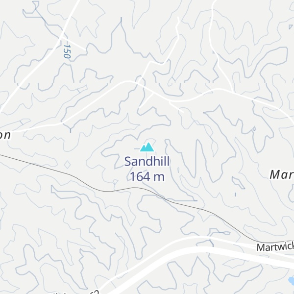 Map of Sandhill