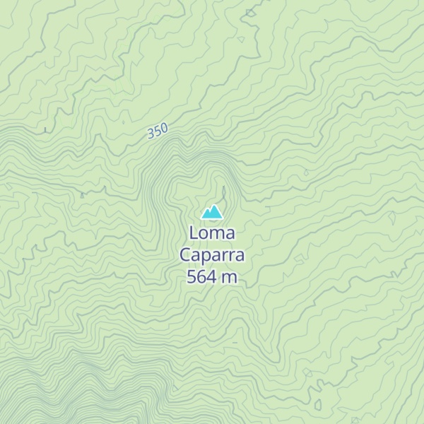 Map of Loma Caparra