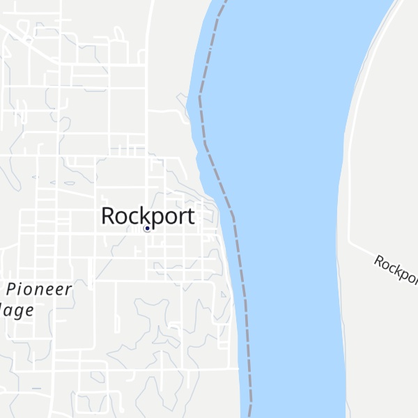 Map of Hanging Rock