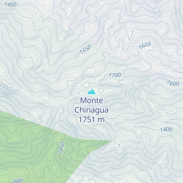 Map of Monte Chinagua