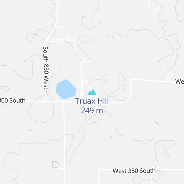 Map of Truax Hill