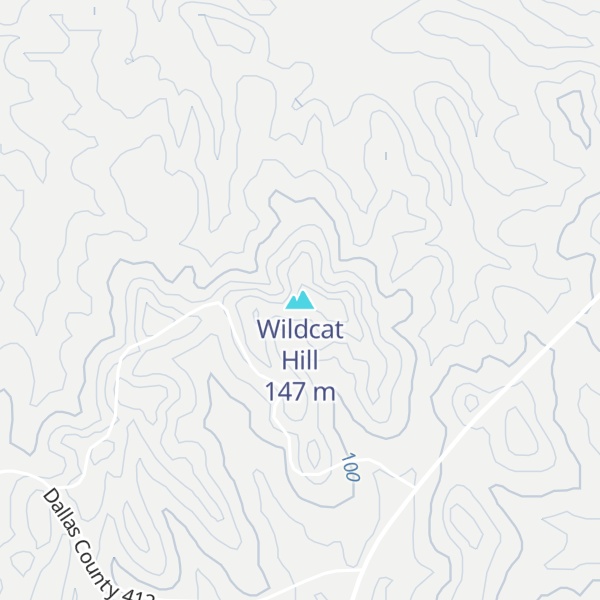 Map of Wildcat Hill