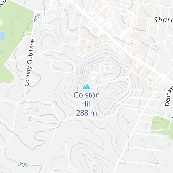 Map of Golston Hill