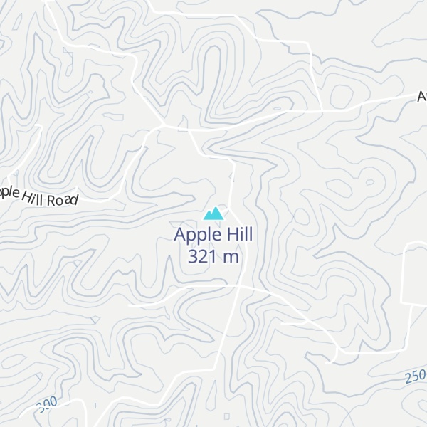 Map of Apple Hill