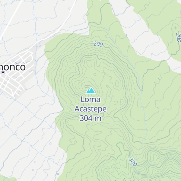 Map of Loma Acastepe
