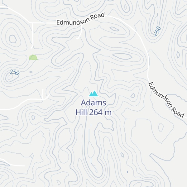 Map of Adams Hill