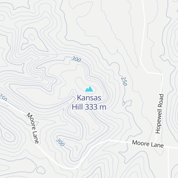 Map of Kansas Hill