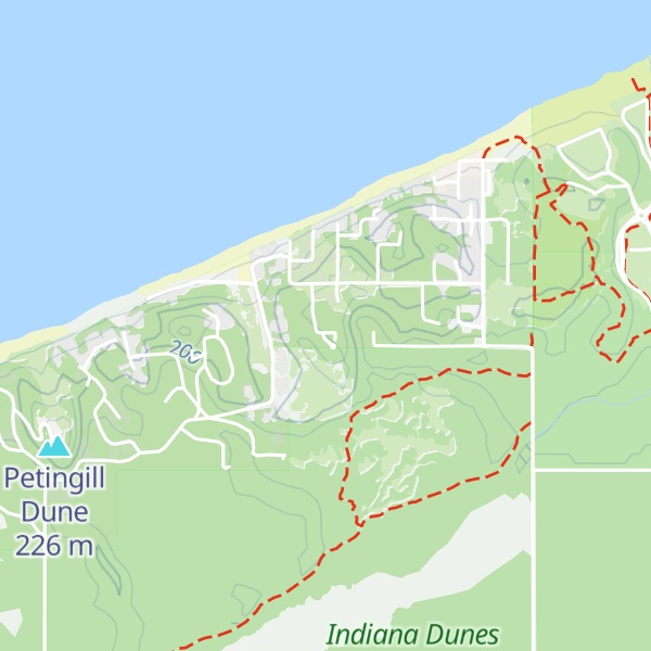 Map of Hamilton Slide