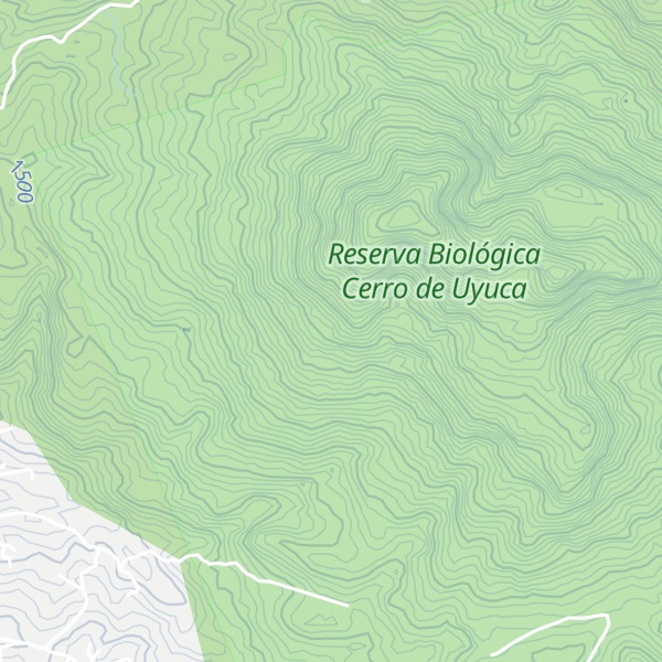 Map of Cerro Oyuca