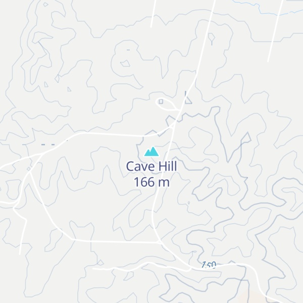 Map of Cave Hill