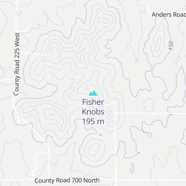 Map of Fisher Knobs