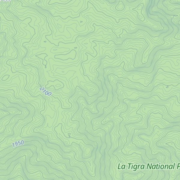 Map of Cerro Grande