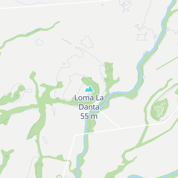 Map of Loma La Danta