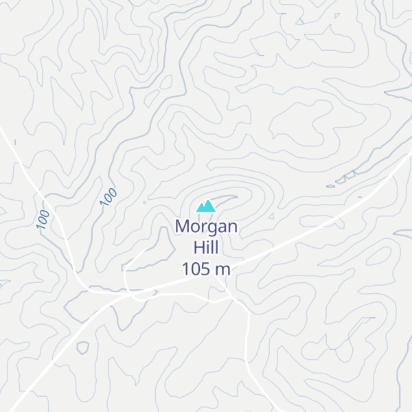 Map of Morgan Hill