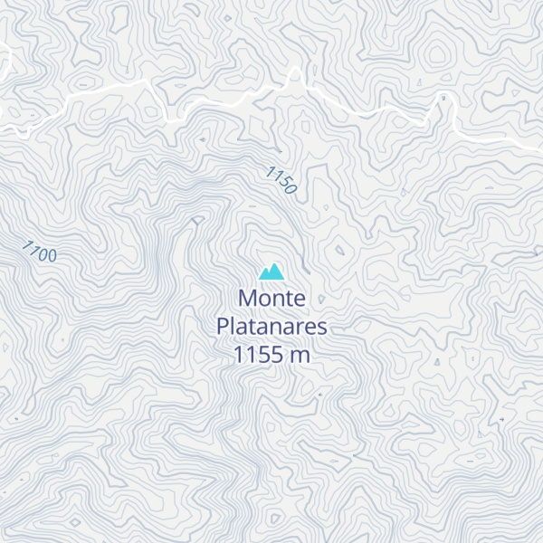 Map of Monte Platanares
