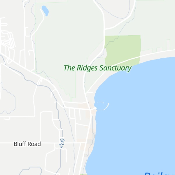 Map of The Ridges Sanctuary Nature Center
