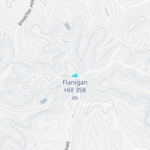 Map of Flanigan Hill