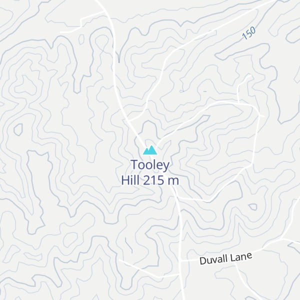 Map of Tooley Hill