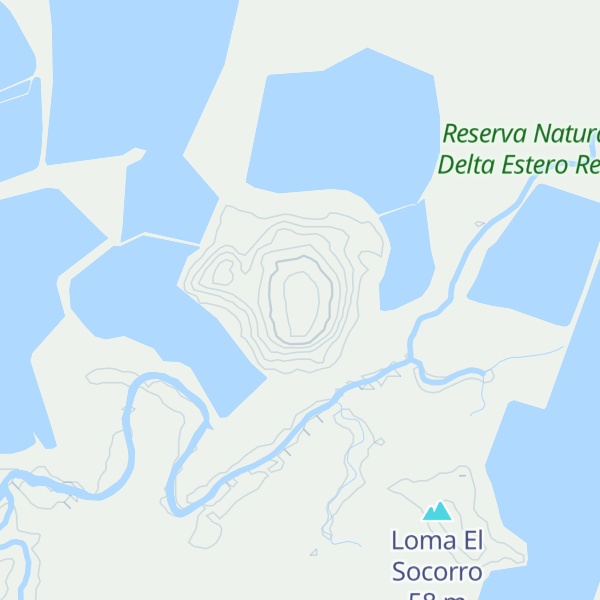 Map of Cerro Canta Gallito