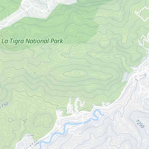 Map of Cerro Grande