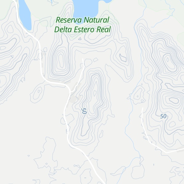 Map of Cerro San Lorenzo