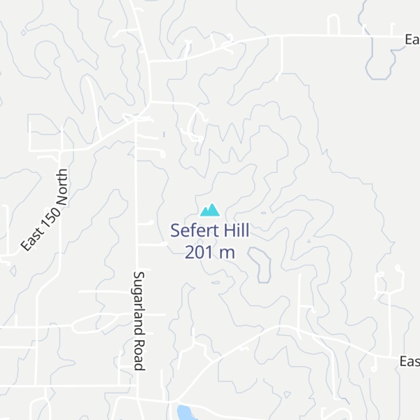 Map of Sefert Hill